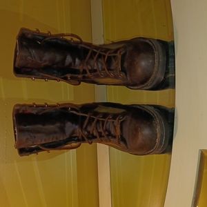 NEW! REDWING "BANNER SIERRA 8IN BRN 200G" SIZE 10.5 HUNTING BOOT!!